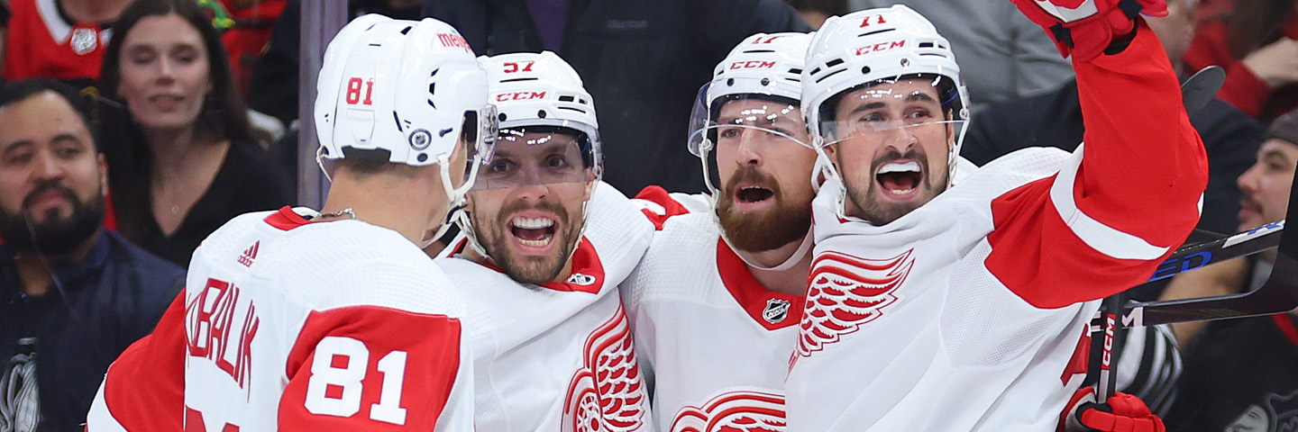 Red Wings Fall To Golden Knights As Hertl Records Second Hat Trick Of The Month Red Wings Fall To Golden Knights As Hertl Records Second Hat Trick Of The Month