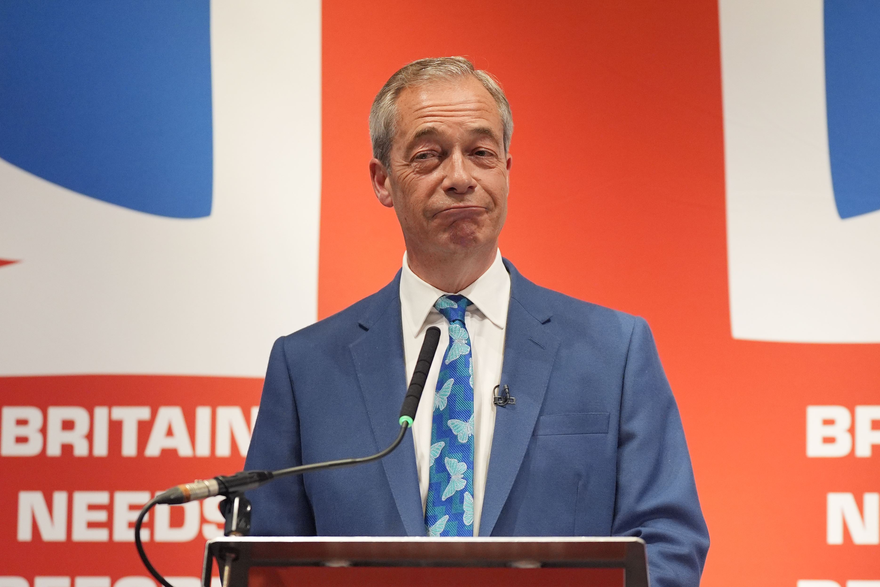 Reform UK Leader Nigel Farage Visits Shrewsbury, Criticizes Local Conservatives Reform UK Leader Nigel Farage Visits Shrewsbury, Criticizes Local Conservatives