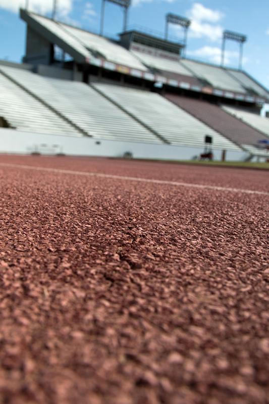 Resurfaced Stadium Track: A Championship-Ready Venue Resurfaced Stadium Track: A Championship-Ready Venue