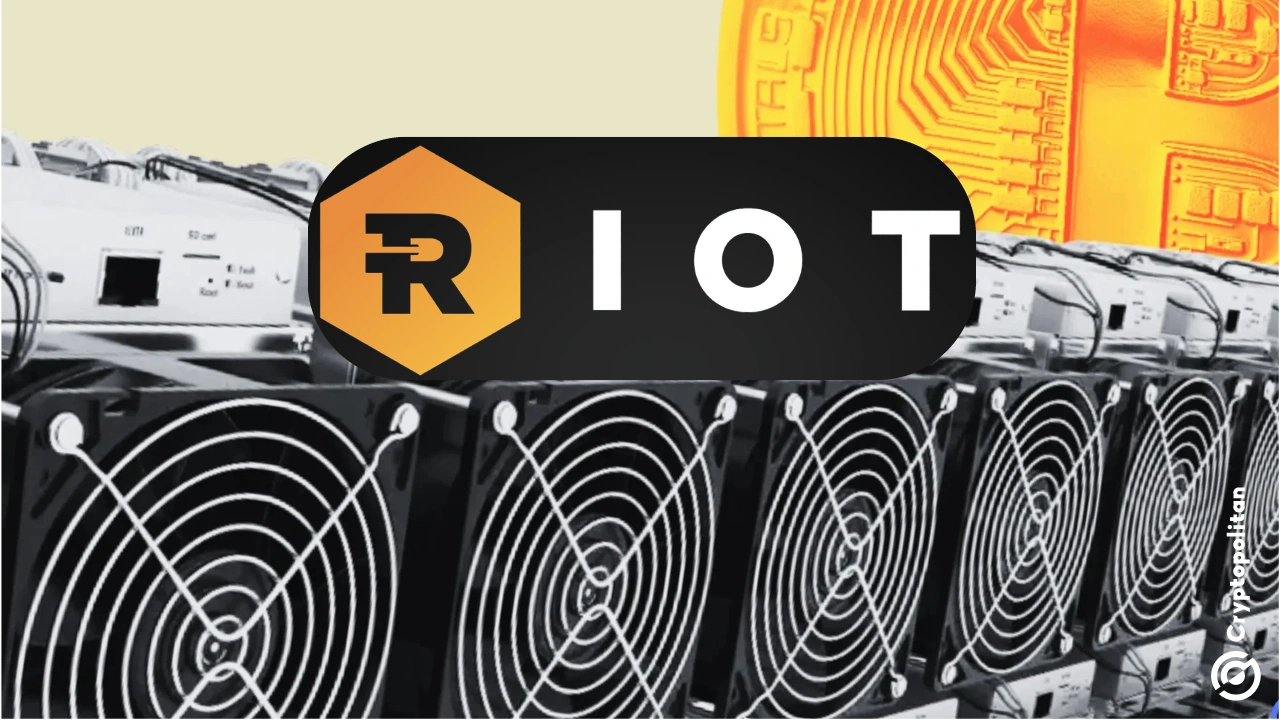 Riot Platforms, Inc.: Early Warning Report And Irrevocable Proxy Press Release Riot Platforms, Inc.: Early Warning Report And Irrevocable Proxy Press Release