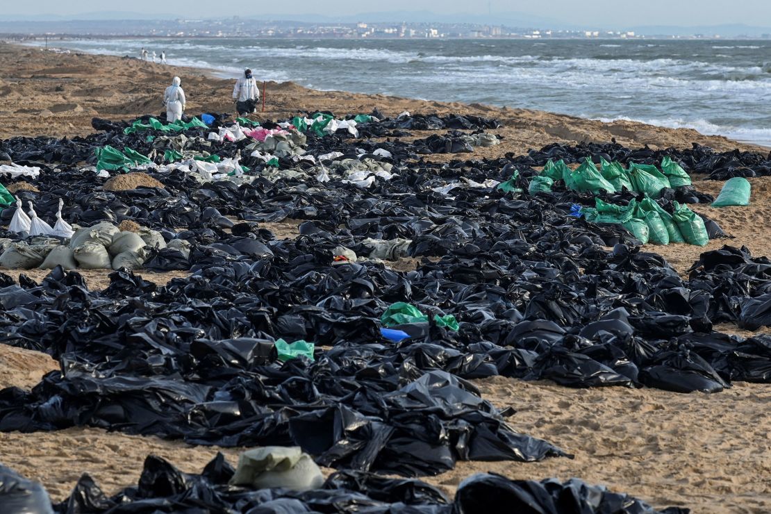 Russia Shuts Down Black Sea Beaches After Significant Oil Spill Russia Shuts Down Black Sea Beaches After Significant Oil Spill