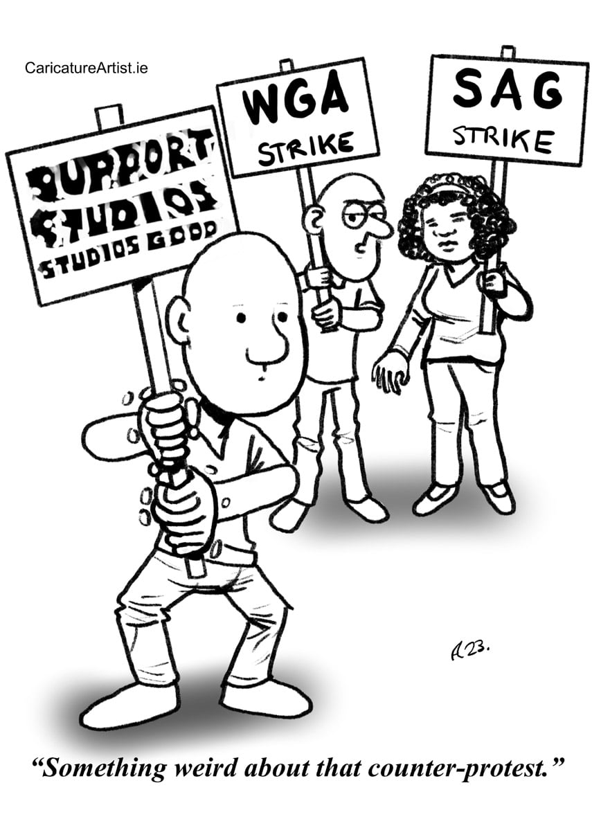 SAG-AFTRA Joins WGA: Complete Hollywood Shutdown SAG-AFTRA Joins WGA: Complete Hollywood Shutdown