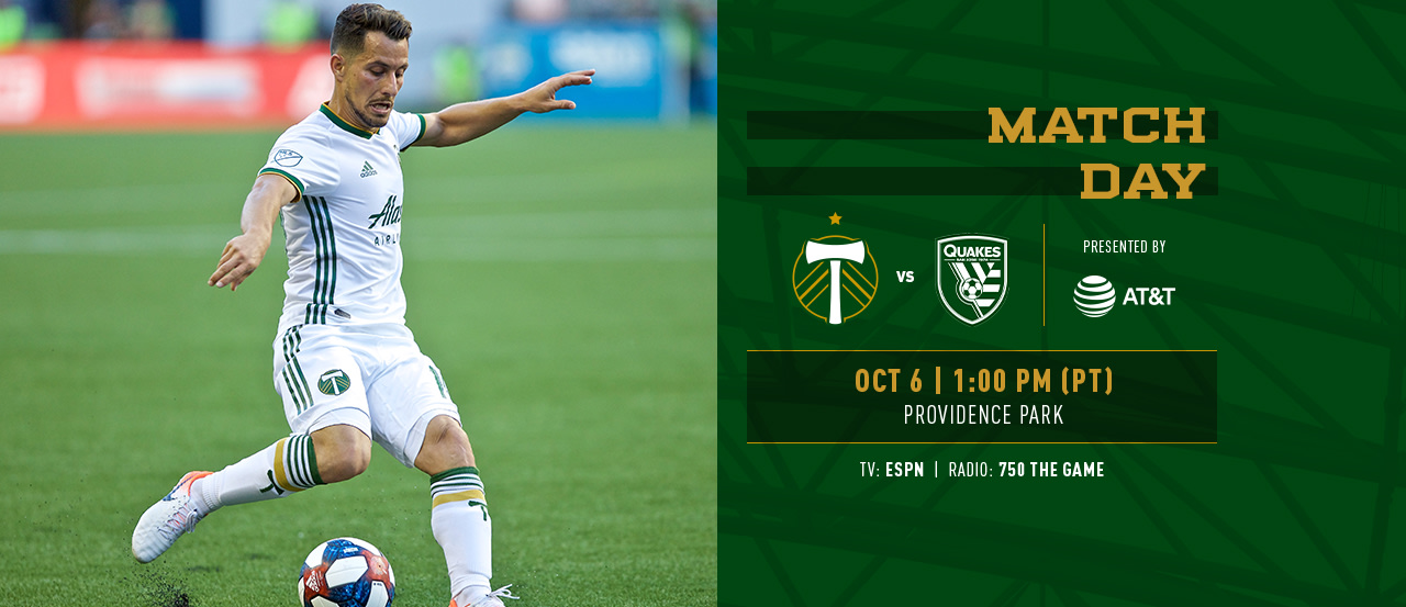 San Jose Earns Victory, Ending Portland Timbers' Unbeaten Run