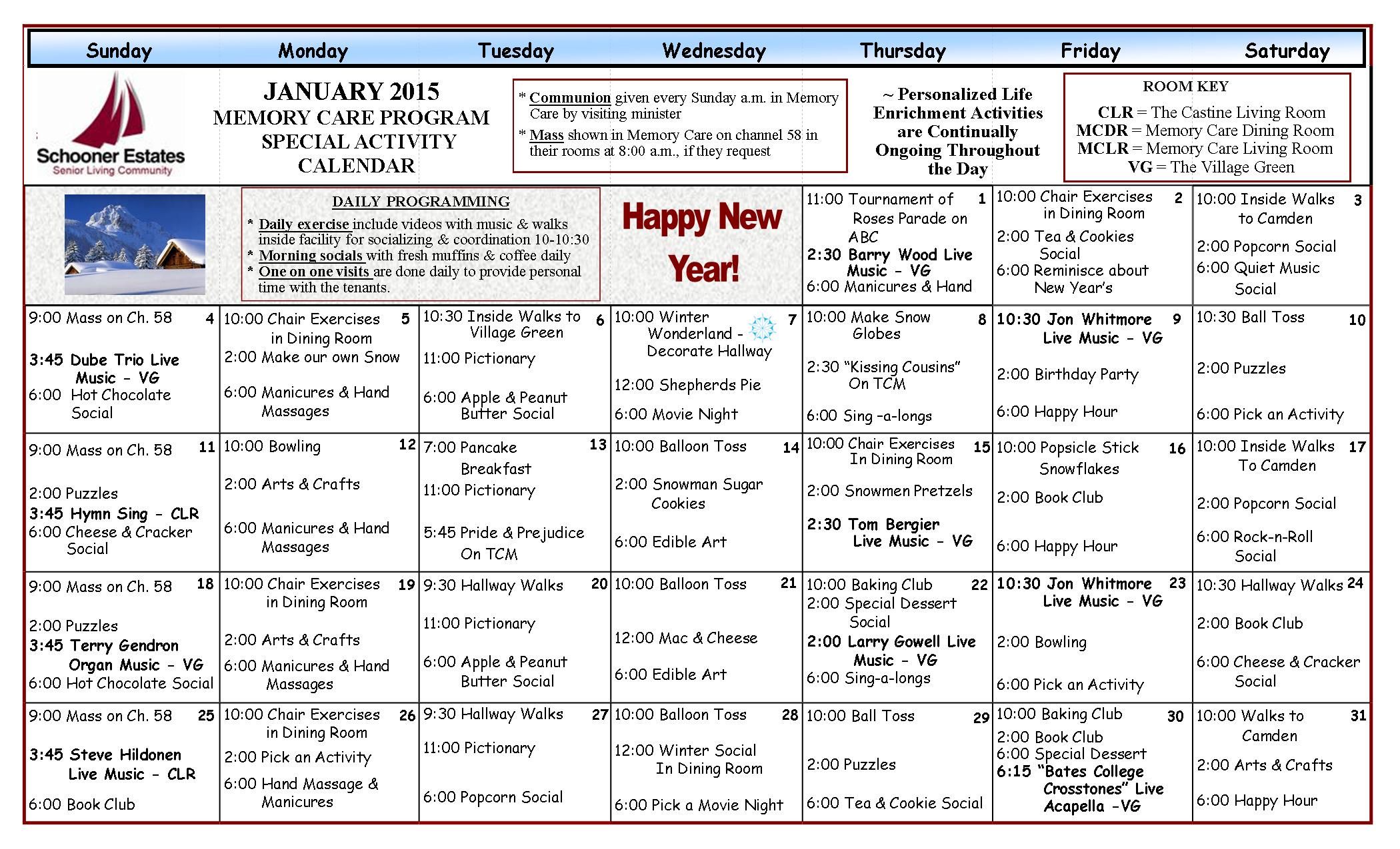Senior Activities Calendar: Trips & Events For Seniors Senior Activities Calendar: Trips & Events For Seniors