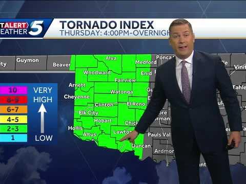 Severe Weather Timeline For Oklahoma: Strong Wind Impacts Severe Weather Timeline For Oklahoma: Strong Wind Impacts