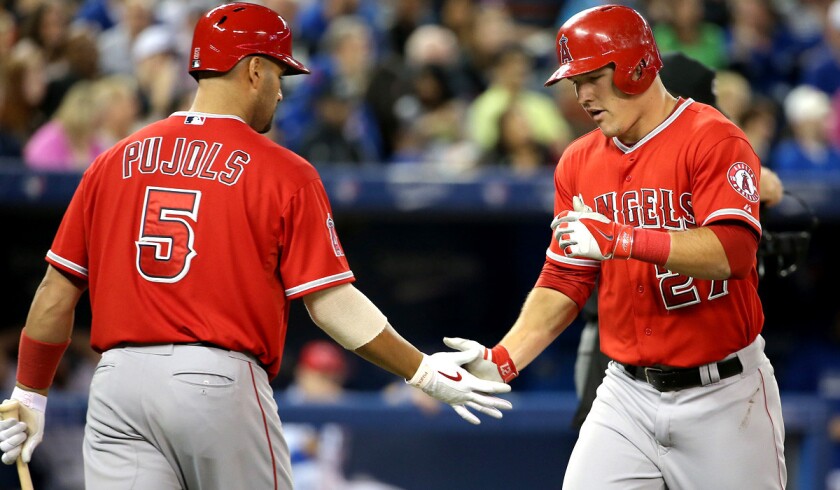 Six-Run 8th Inning Powers Angels Past Blue Jays