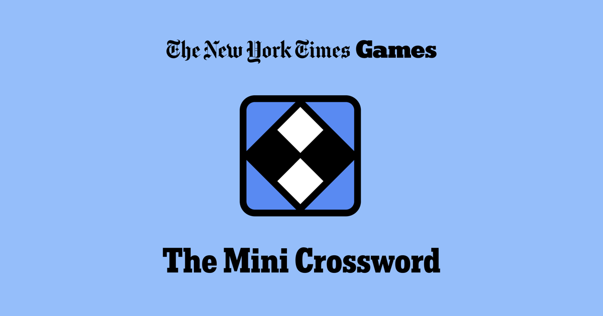 Solve The NYT Mini Crossword: May 13, 2025 - Hints & Answers