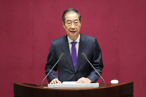 South Korea's Prime Minister Han's Resignation: Presidential Bid Imminent South Korea's Prime Minister Han's Resignation: Presidential Bid Imminent