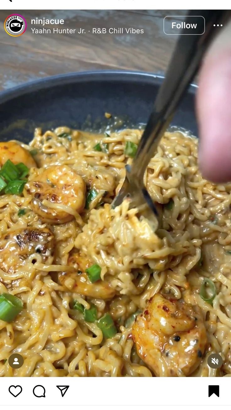 Spicy Shrimp Ramen Stir-Fry Recipe