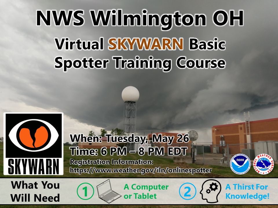 Spring SKYWARN Training: A Comprehensive Course With Tom Atkins Spring SKYWARN Training: A Comprehensive Course With Tom Atkins