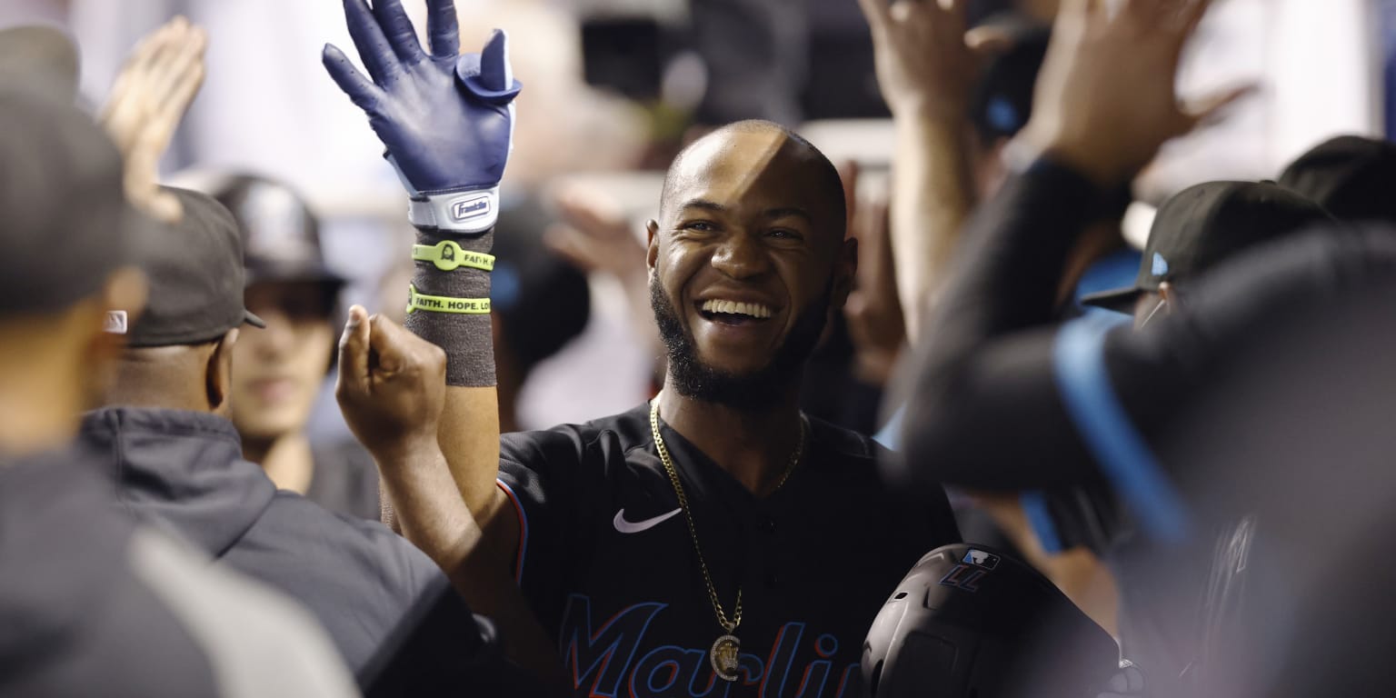 Stowers' Home Run Spree Fuels Marlins' 3-1 Win Against Cubs Stowers' Home Run Spree Fuels Marlins' 3-1 Win Against Cubs