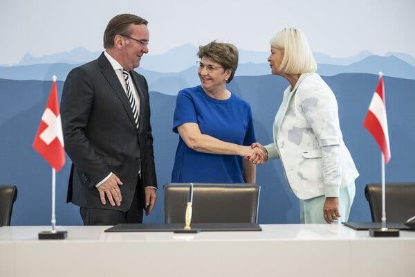 Swiss President Underscores Commitment To Ukraine's Aid Swiss President Underscores Commitment To Ukraine's Aid