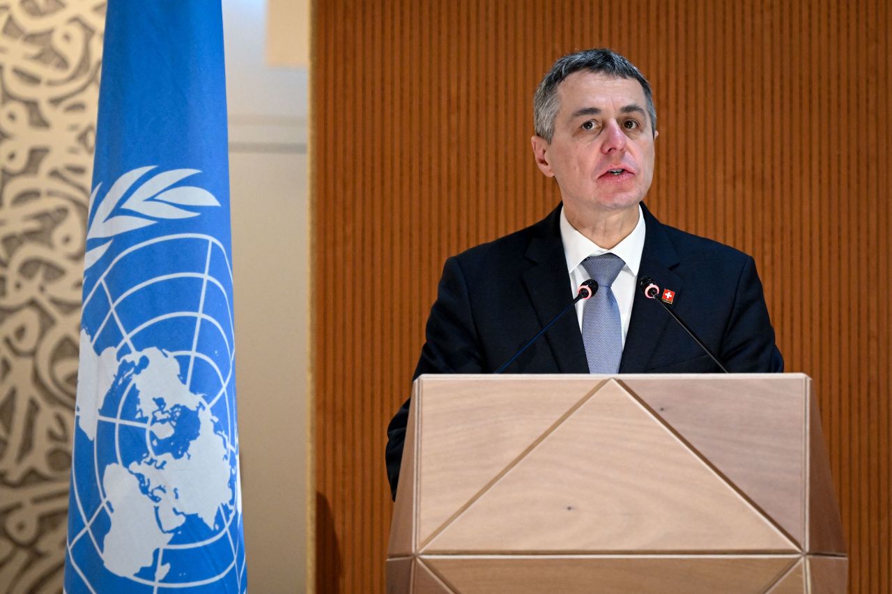 Switzerland's President Calls For End To Russia's War In Ukraine Switzerland's President Calls For End To Russia's War In Ukraine