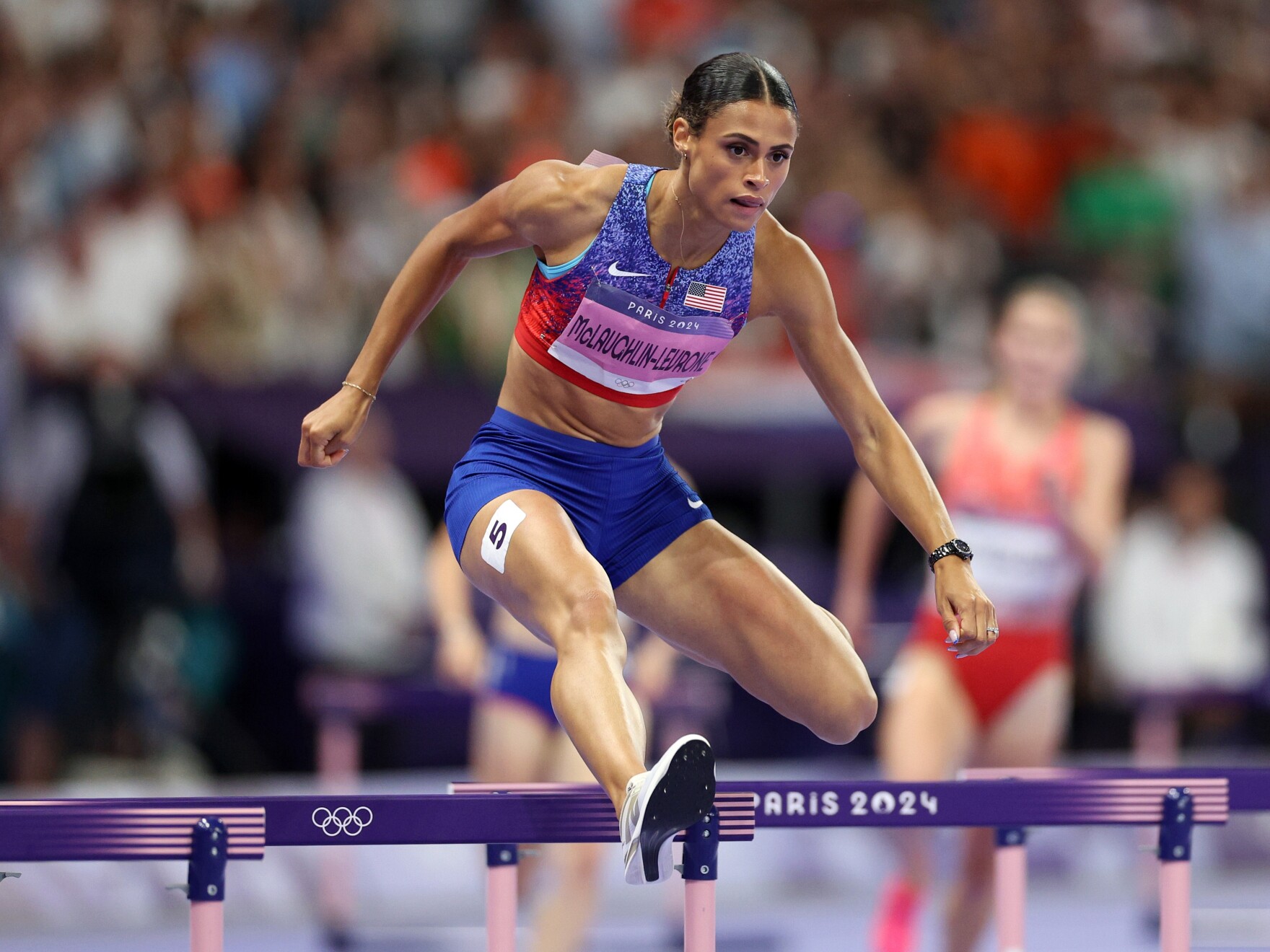 Sydney McLaughlin-Levrone Sets New 400m Hurdle World Lead At Grand Slam Sydney McLaughlin-Levrone Sets New 400m Hurdle World Lead At Grand Slam