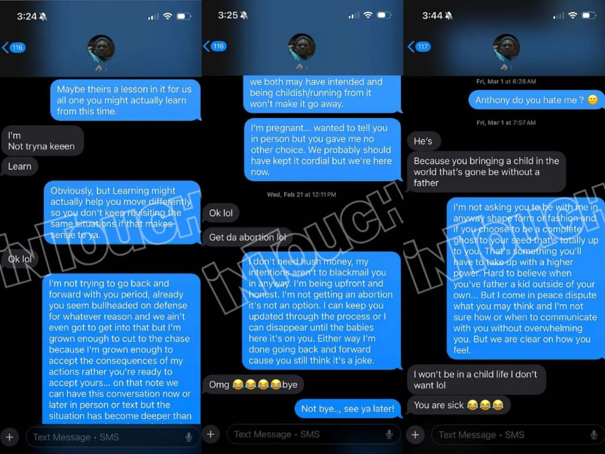 The Latest On Anthony Edwards' Baby Mama Drama: A Twitter Update The Latest On Anthony Edwards' Baby Mama Drama: A Twitter Update