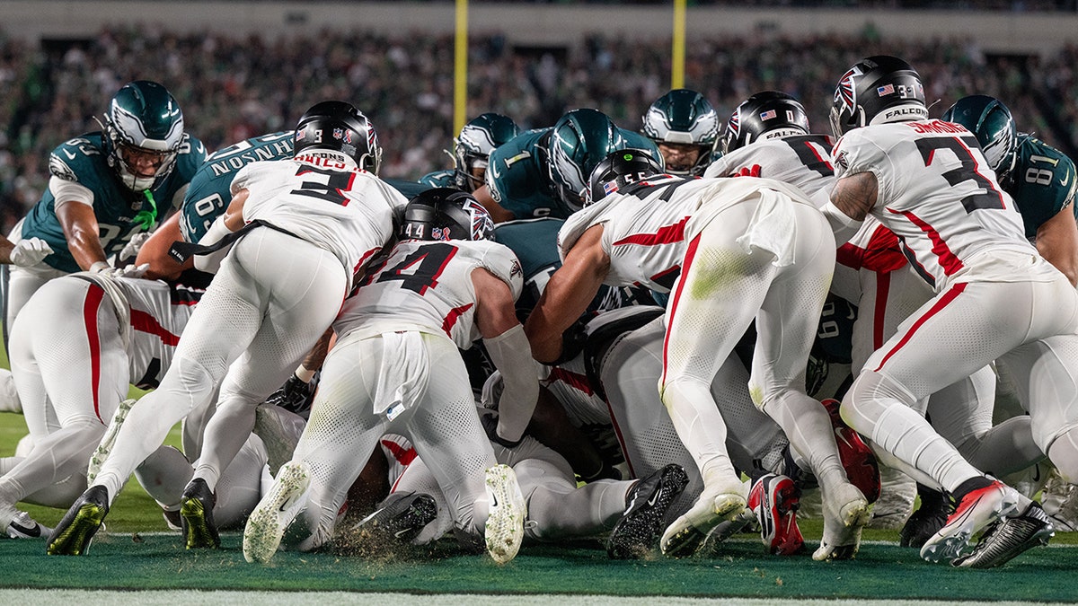 The 'Tush Push' Endures: NFL's Ban On Butt-First Slides Fails The 'Tush Push' Endures: NFL's Ban On Butt-First Slides Fails