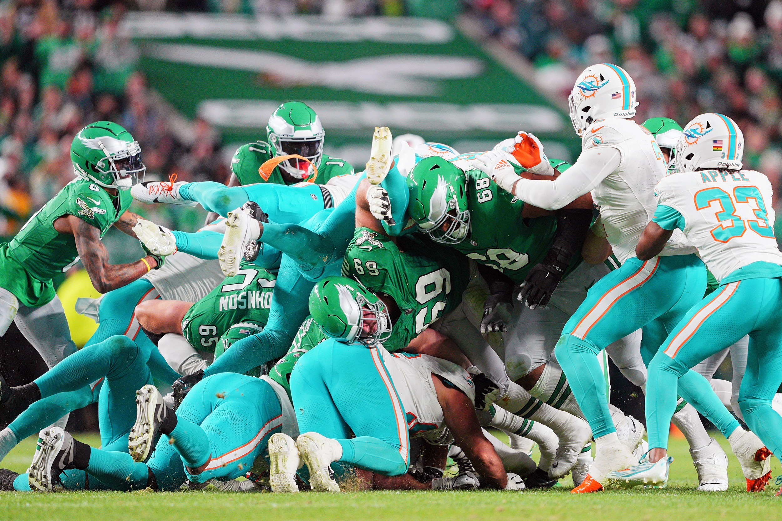 The Tush Push Endures: The NFL's Failed Attempt At A Butt Ban The Tush Push Endures: The NFL's Failed Attempt At A Butt Ban