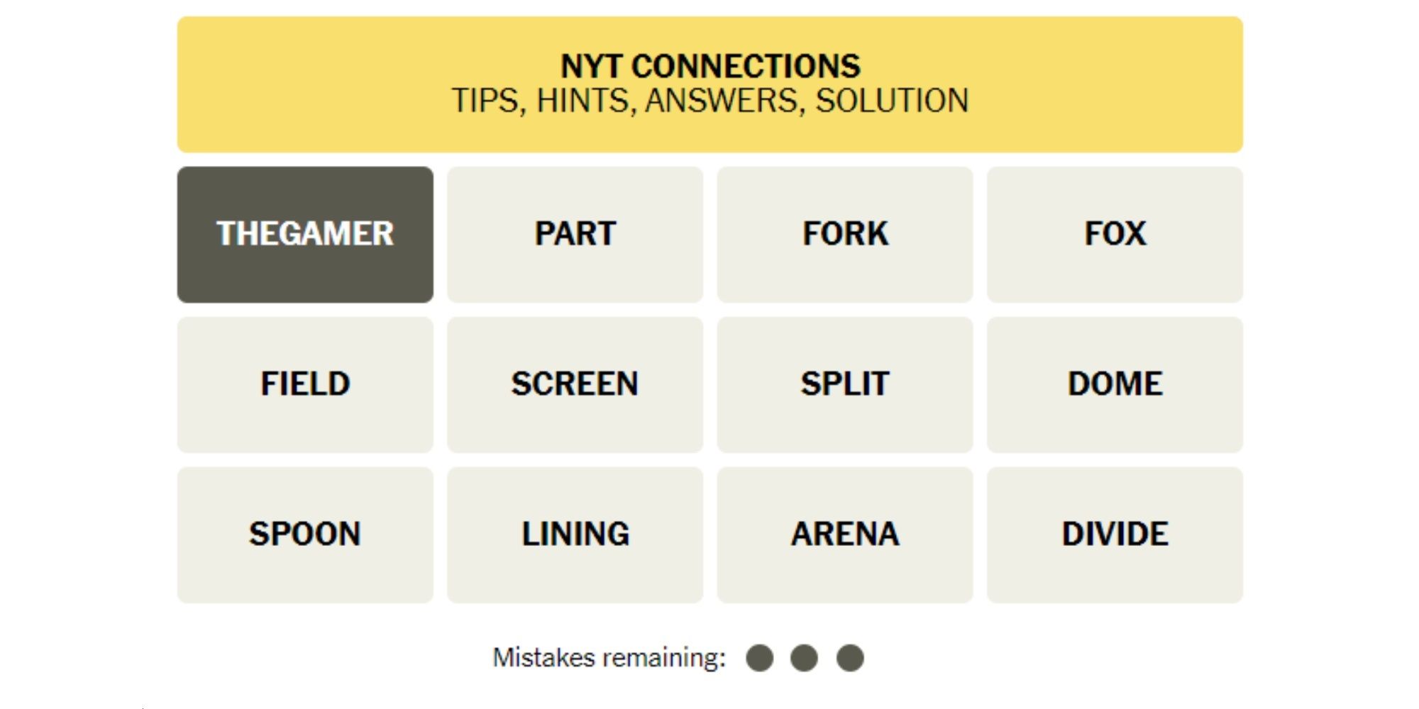 Today's NYT Connections Hints And Answers: April 29, Puzzle #688 Today's NYT Connections Hints And Answers: April 29, Puzzle #688
