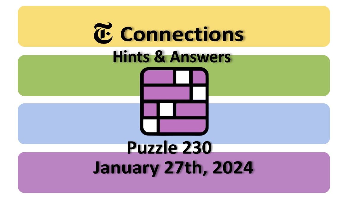 Today's NYT Connections Hints And Answers: February 27, #627 Today's NYT Connections Hints And Answers: February 27, #627