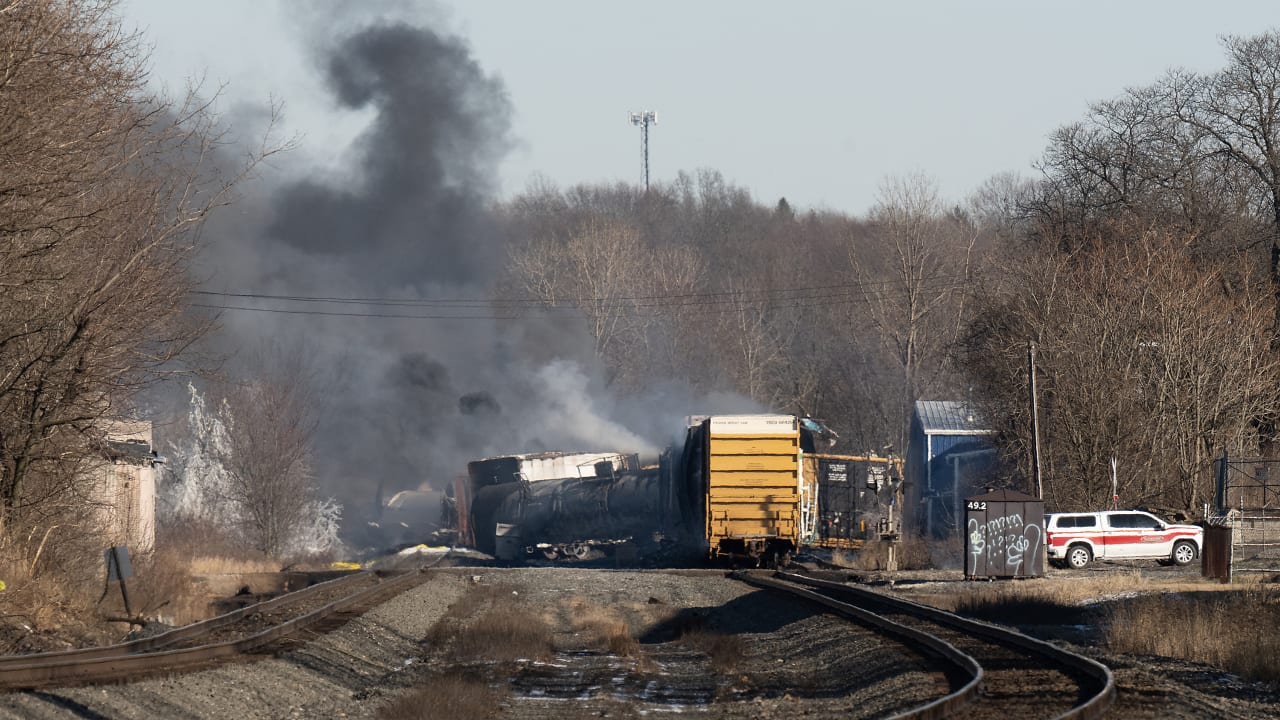 Toxic Chemical Residues From Ohio Train Derailment: A Months-Long Impact On Buildings Toxic Chemical Residues From Ohio Train Derailment: A Months-Long Impact On Buildings