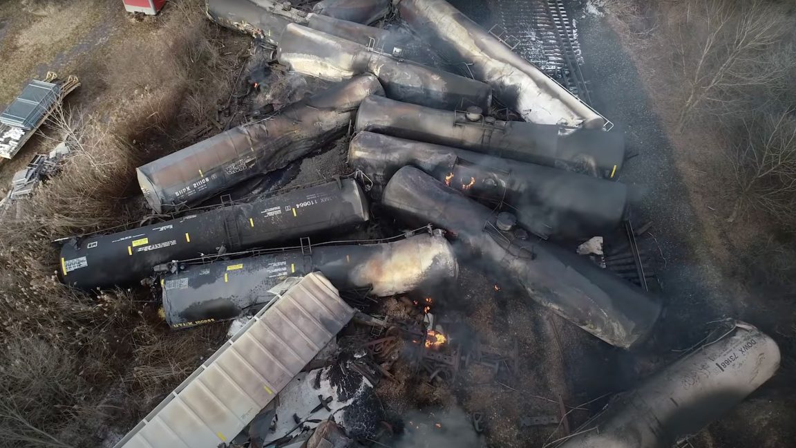Toxic Chemicals Lingered In Ohio Derailment Buildings For Months Toxic Chemicals Lingered In Ohio Derailment Buildings For Months