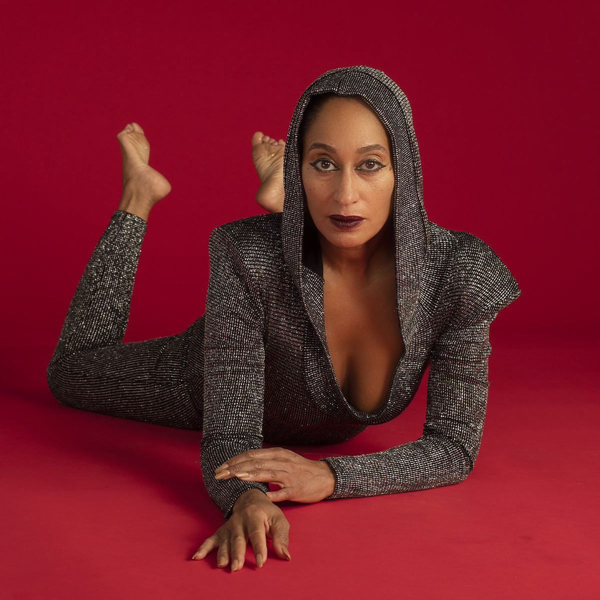 Tracee Ellis Ross's Liquid Leather Dress: A Style Evolution In NYC Tracee Ellis Ross's Liquid Leather Dress: A Style Evolution In NYC