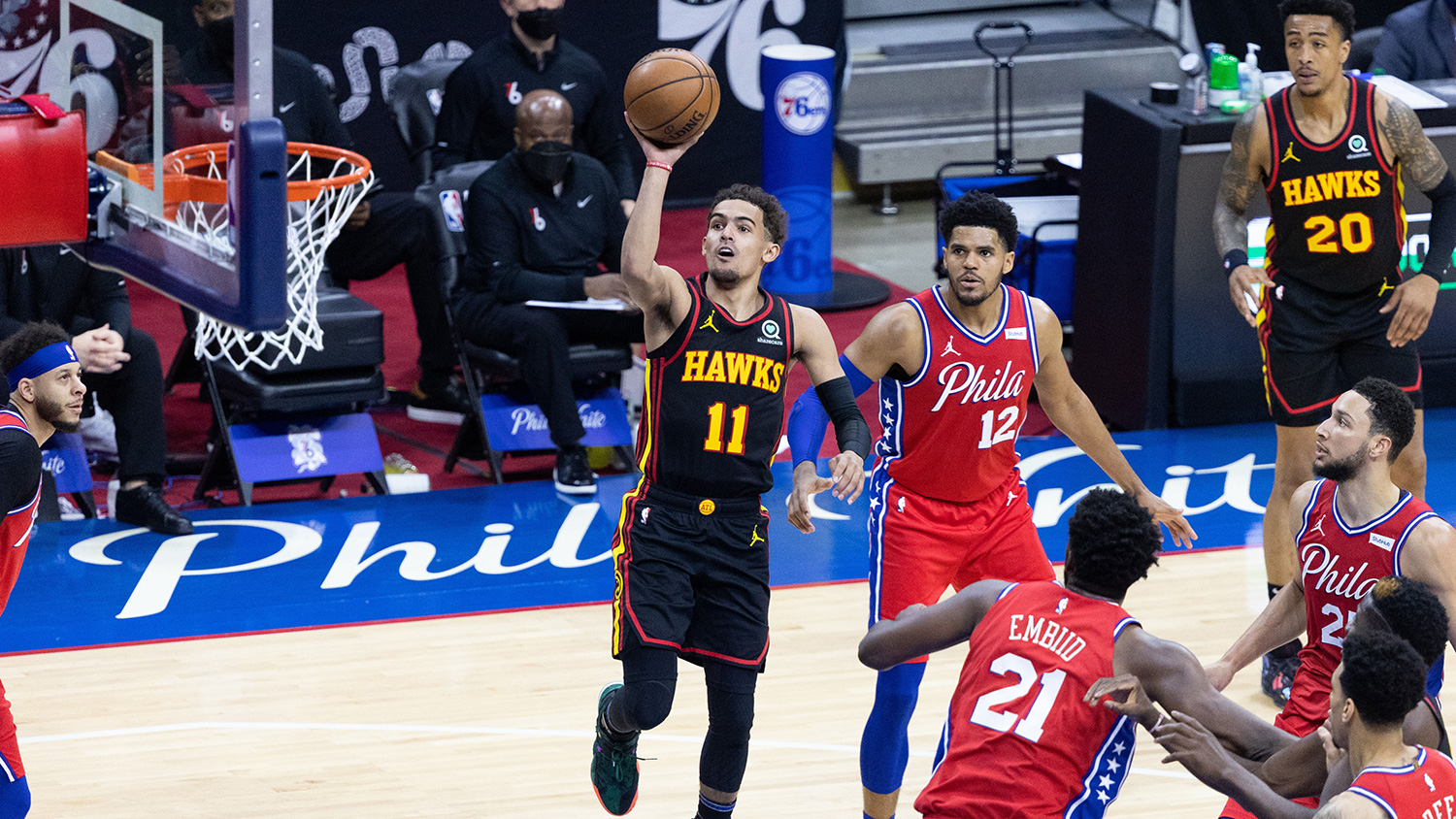 Trae Young's Historic Performance Leads Hawks To Victory Over Sixers Trae Young's Historic Performance Leads Hawks To Victory Over Sixers