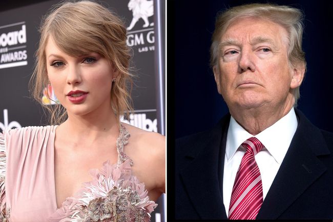 Trump Declares Taylor Swift Trump Declares Taylor Swift