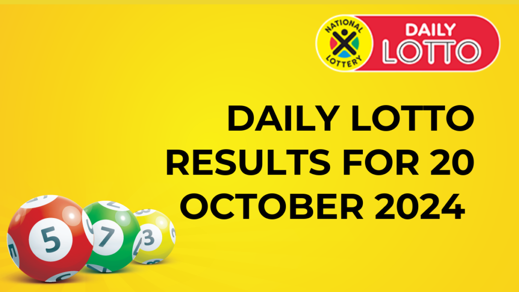 Tuesday, April 29th, 2025 Daily Lotto Results Tuesday, April 29th, 2025 Daily Lotto Results