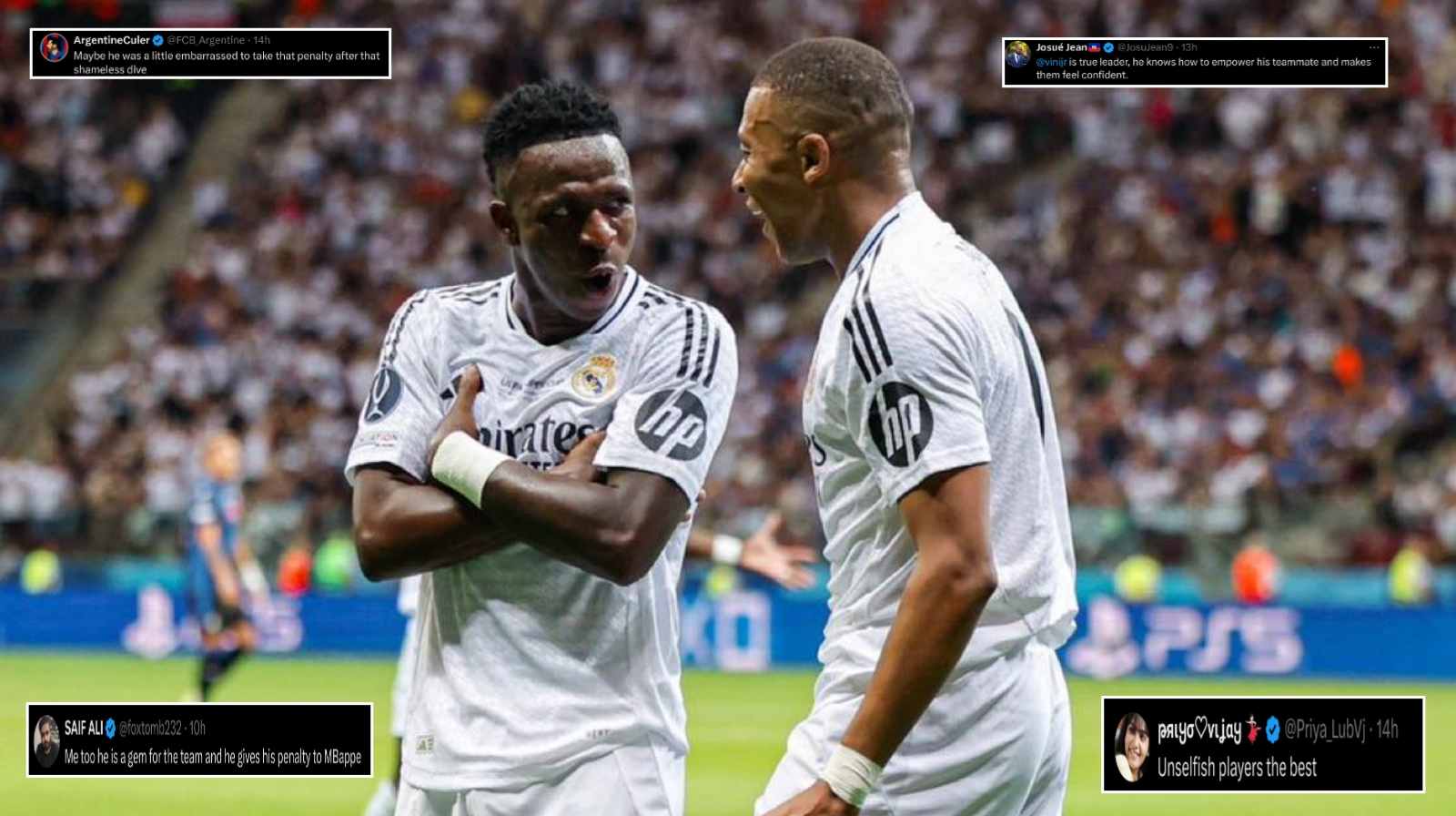 UEFA Investiga A Mbappé, Vinícius Jr. E Outros Três Jogadores Do Real Madrid UEFA Investiga A Mbappé, Vinícius Jr. E Outros Três Jogadores Do Real Madrid