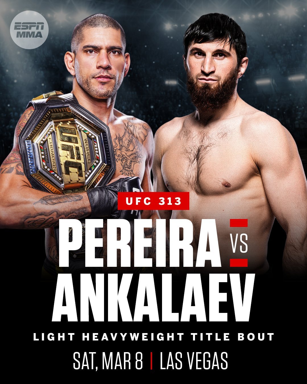 UFC 313 Fight Card: Alex Pereira Vs Magomed Ankalaev Headlines UFC 313 Fight Card: Alex Pereira Vs Magomed Ankalaev Headlines