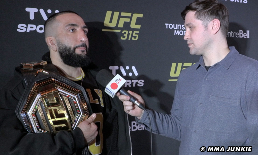 UFC 315 Press Conference: Belal Muhammad's Shove Of Jack Della Maddalena UFC 315 Press Conference: Belal Muhammad's Shove Of Jack Della Maddalena