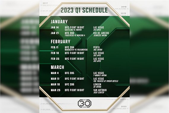 UFC Fight Schedule: May 2025 - Full List With UFC 315 Information UFC Fight Schedule: May 2025 - Full List With UFC 315 Information