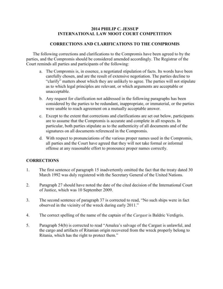 Understanding And Implementing Corrections And Clarifications Procedures