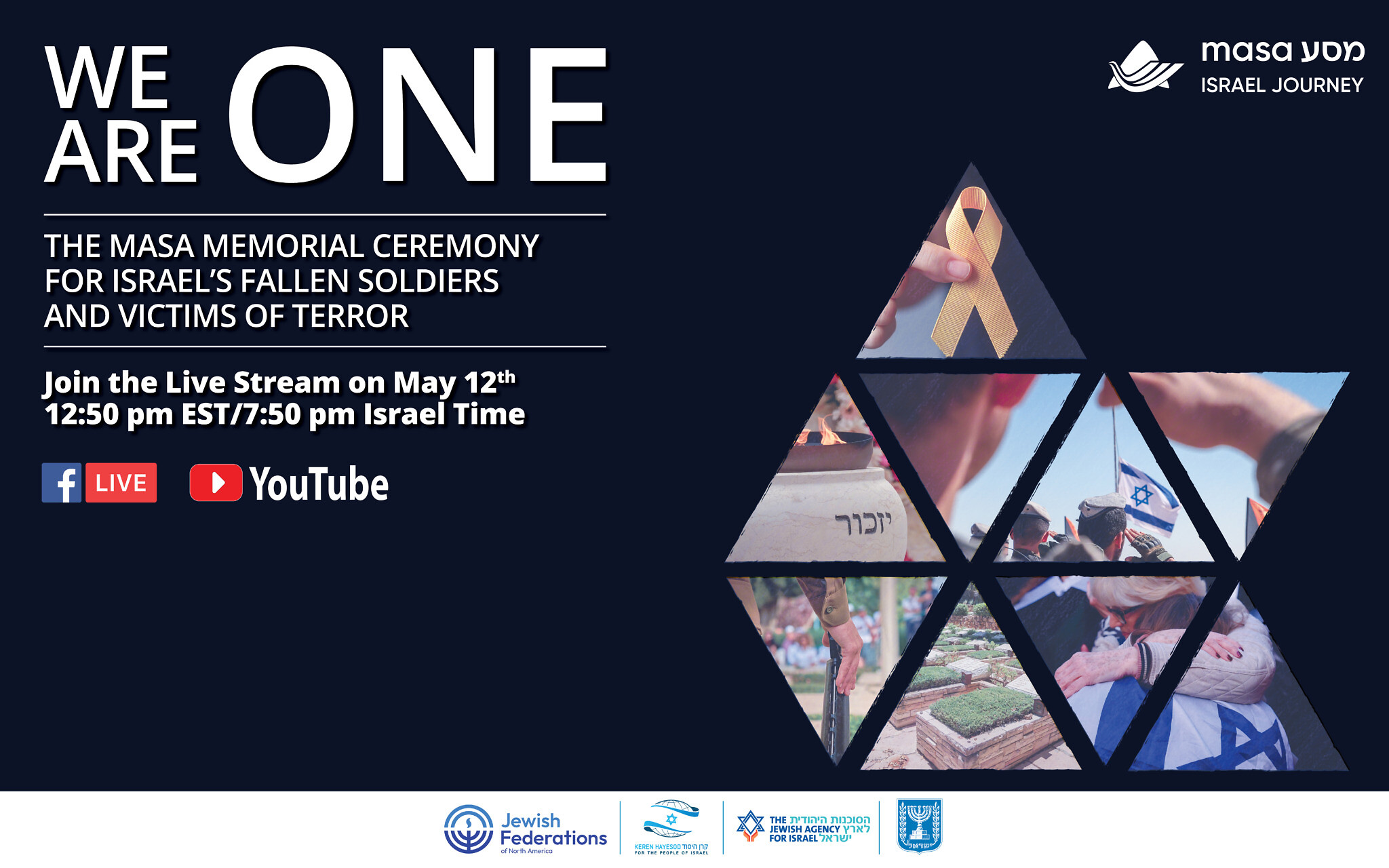Unprecedented Yom HaZikaron Observance: Masa Israel Journey's English Ceremony Unprecedented Yom HaZikaron Observance: Masa Israel Journey's English Ceremony