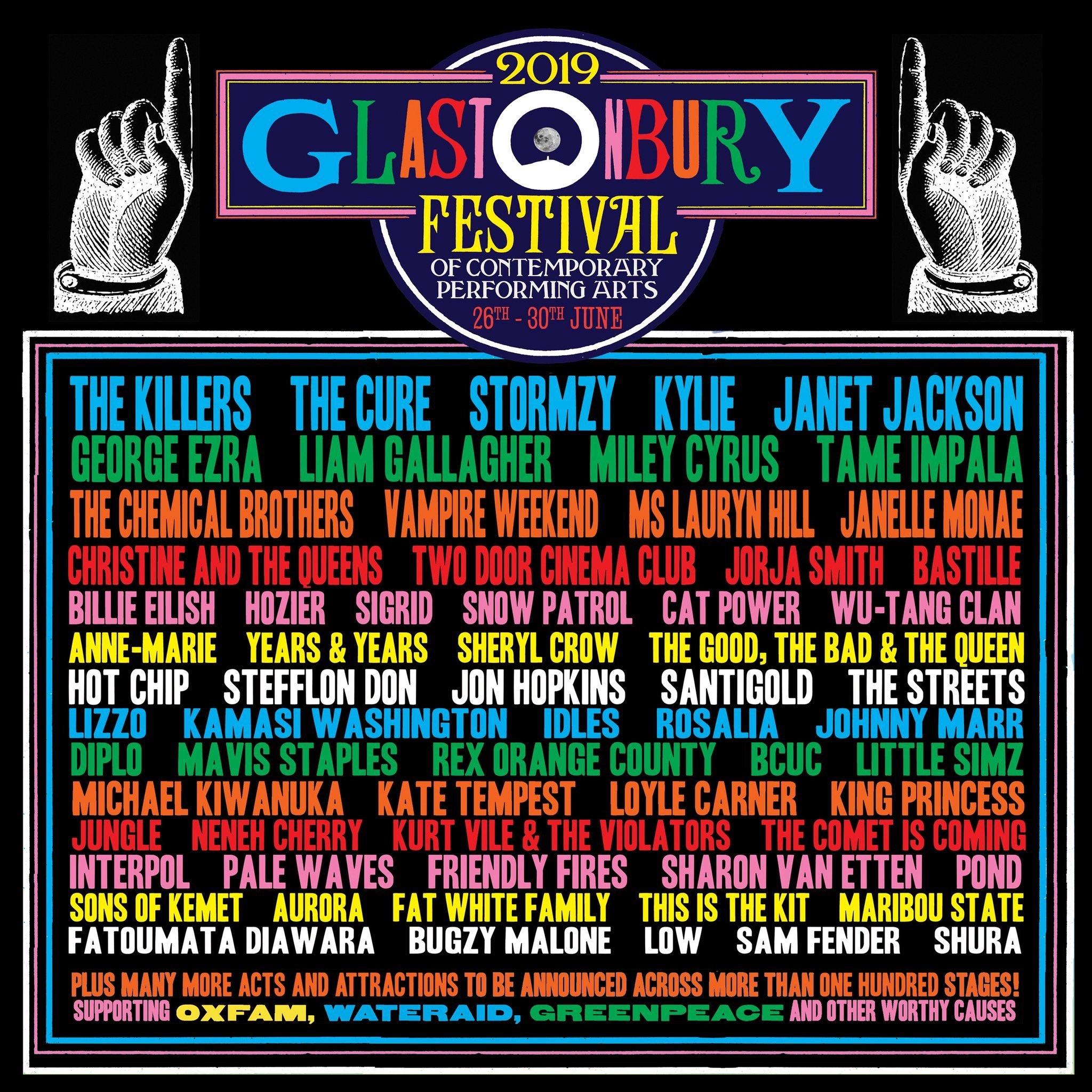 Updated Glastonbury 2025 Lineup: New Artists Announced Updated Glastonbury 2025 Lineup: New Artists Announced