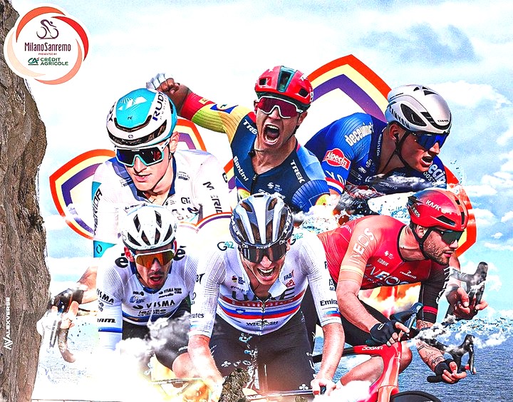 Van Der Poel Defeats Pogacar To Clinch Second Milan-San Remo Win