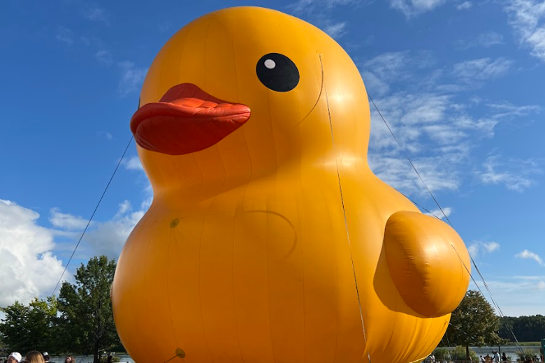 World's Largest Rubber Duck Arrives In Myrtle Beach With A Message World's Largest Rubber Duck Arrives In Myrtle Beach With A Message