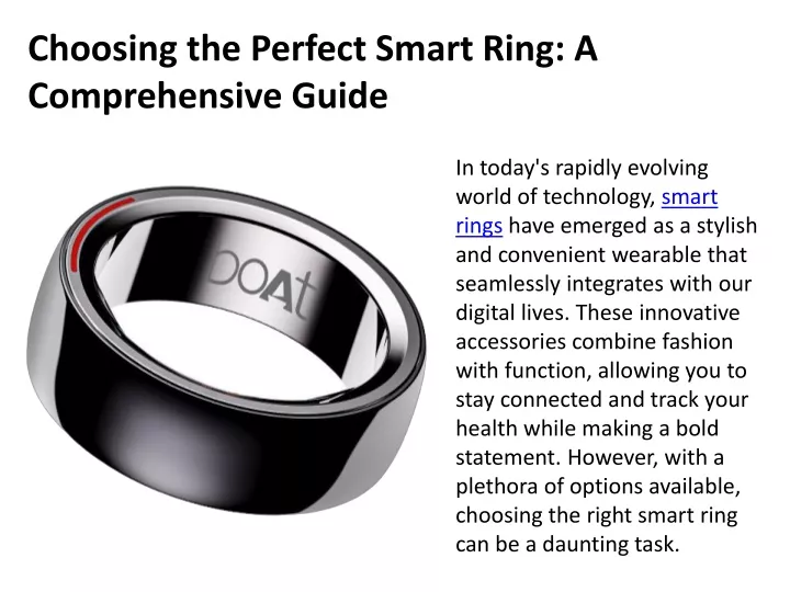 Would You Wear A Smart Ring To Prove Your Loyalty? A Look At The Pros And Cons Would You Wear A Smart Ring To Prove Your Loyalty? A Look At The Pros And Cons