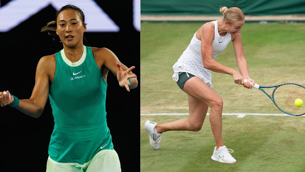 Zheng Qinwen Falls Short Against Potapova In Madrid Zheng Qinwen Falls Short Against Potapova In Madrid